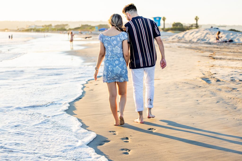 San Diego Engagement Photographer | Gabe + Karina’s Four-Year Love Story san diego beach engagement photographer 5